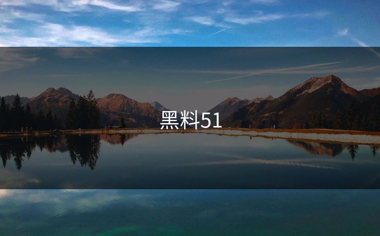黑料51